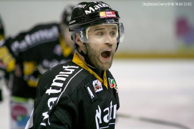Photo hockey match Rouen - Grenoble  le 26/03/2010