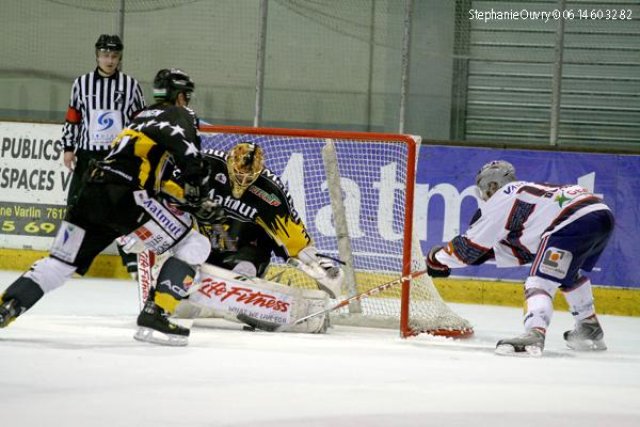 Photo hockey match Rouen - Grenoble  le 26/03/2010