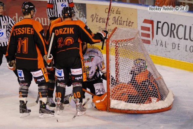Photo hockey match Tours  - Rouen le 09/09/2008