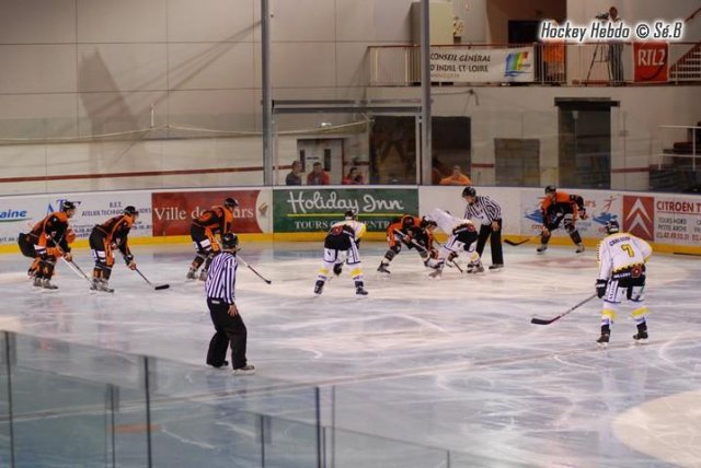 Photo hockey match Tours  - Rouen le 09/09/2008