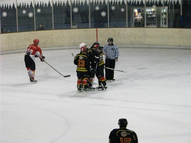 Photo hockey match Besançon - Belfort  le 27/03/2010