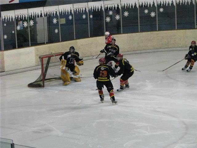 Photo hockey match Besançon - Belfort  le 27/03/2010