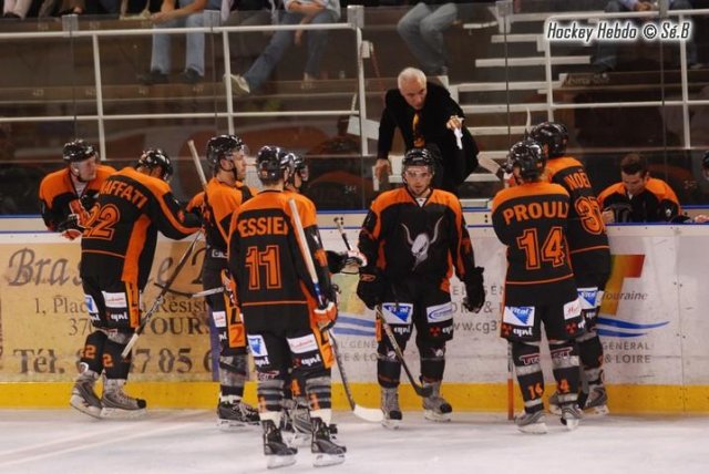 Photo hockey match Tours  - Rouen le 09/09/2008