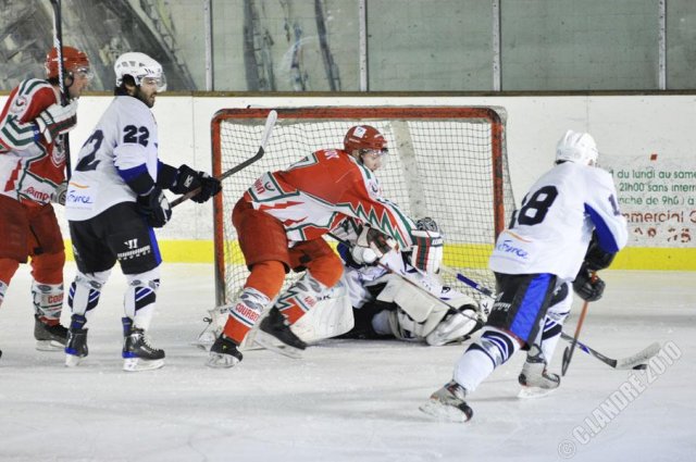Photo hockey match Courbevoie  - Garges-lès-Gonesse le 27/03/2010