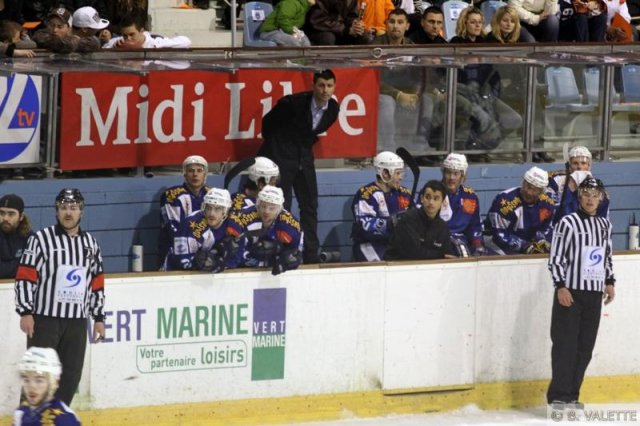 Photo hockey match Montpellier  - Nice le 27/03/2010