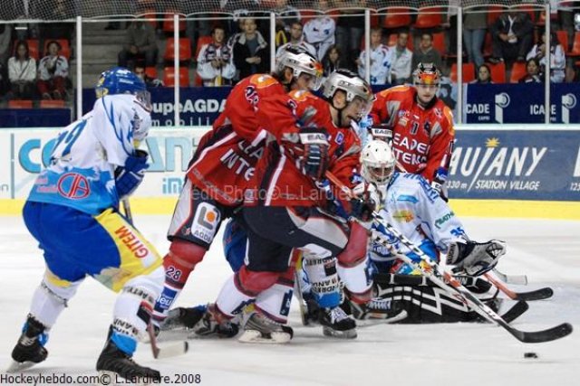 Photo hockey match Grenoble  - Gap  le 09/09/2008