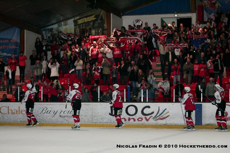 Briançon  2 - 4 Angers 