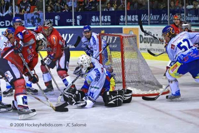 Photo hockey match Grenoble  - Gap  le 09/09/2008