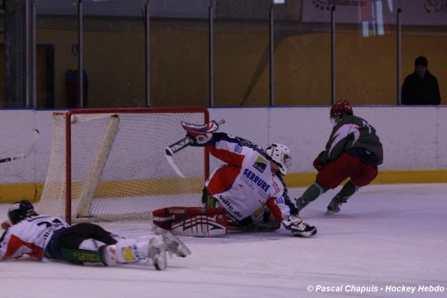 Photo hockey match Cergy-Pontoise - Caen  le 03/04/2010
