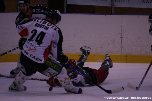 Photo hockey match Cergy-Pontoise - Caen  le 03/04/2010