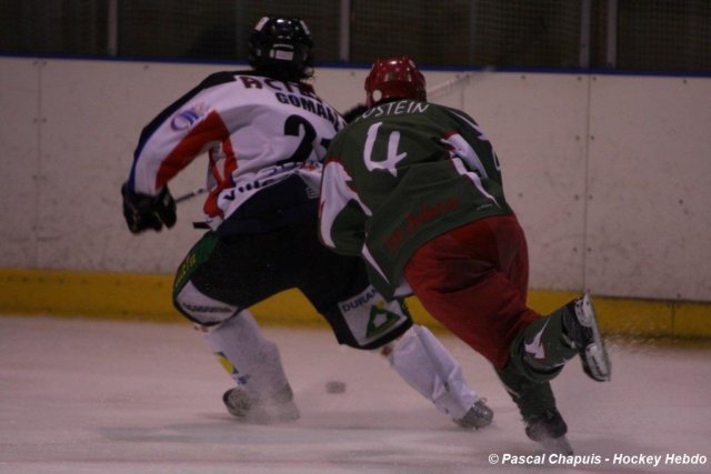 Photo hockey match Cergy-Pontoise - Caen  le 03/04/2010