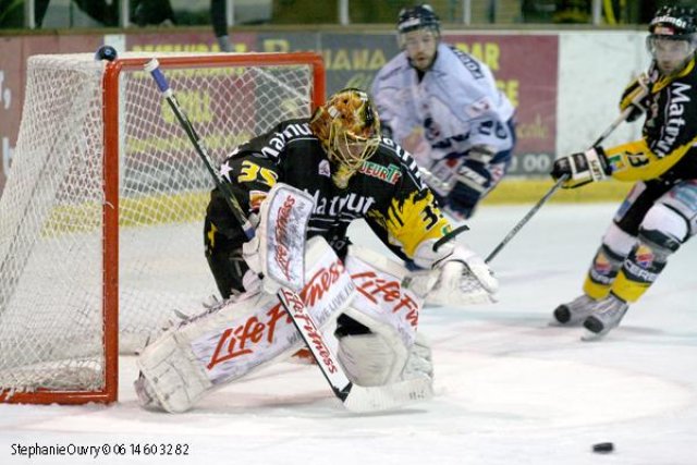 Photo hockey match Rouen - Angers  le 06/04/2010
