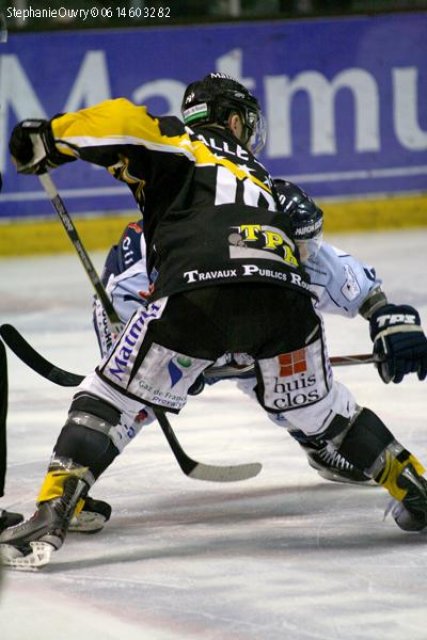 Photo hockey match Rouen - Angers  le 07/04/2010