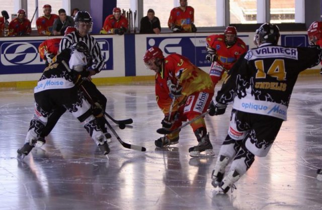 Photo hockey match Metz - Orléans le 09/04/2010