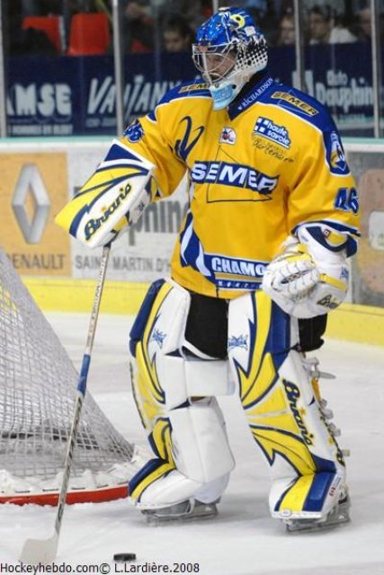 Photo hockey match Grenoble  - Chamonix  le 13/09/2008