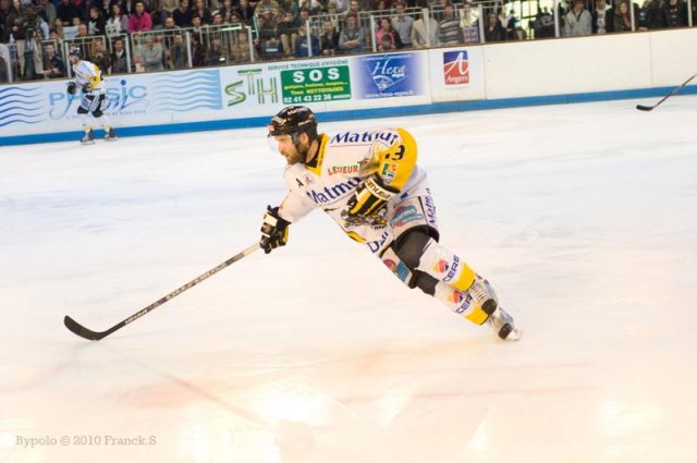 Photo hockey match Angers  - Rouen le 10/04/2010