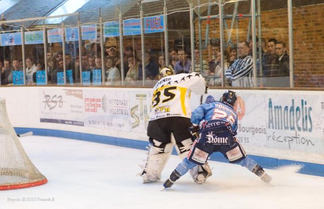 Photo hockey match Angers  - Rouen le 10/04/2010