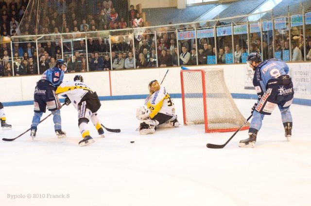 Photo hockey match Angers  - Rouen le 10/04/2010