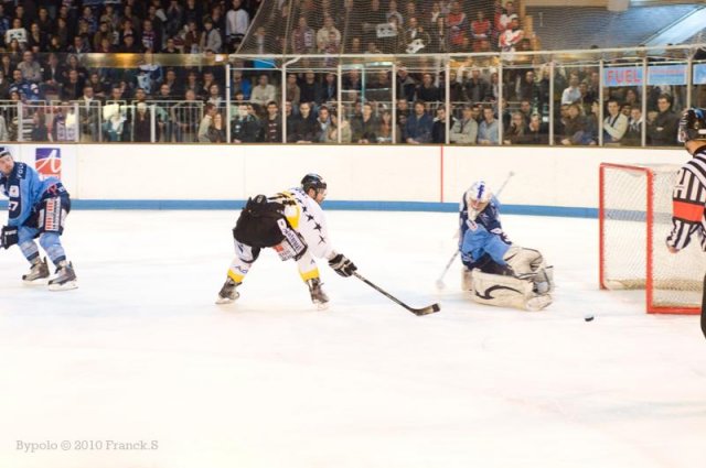 Photo hockey match Angers  - Rouen le 10/04/2010