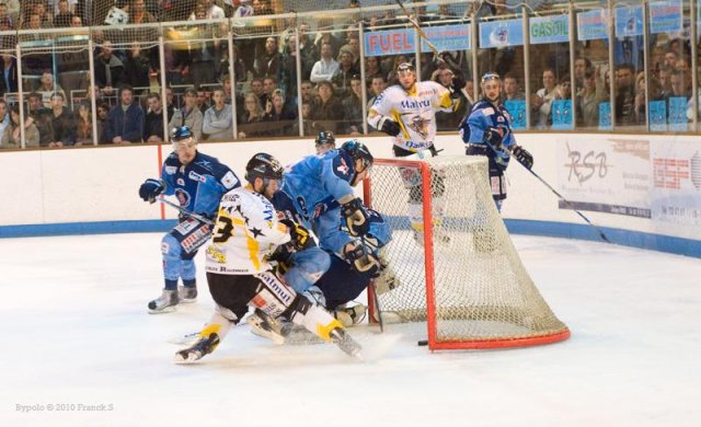 Photo hockey match Angers  - Rouen le 10/04/2010