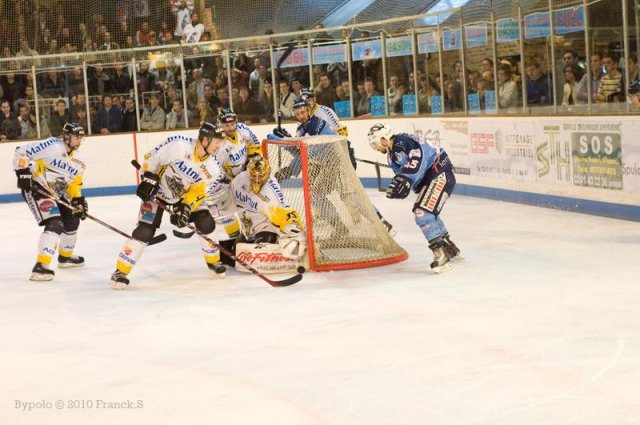 Photo hockey match Angers  - Rouen le 10/04/2010