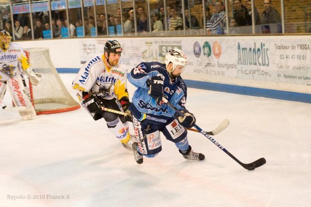 Photo hockey match Angers  - Rouen le 10/04/2010