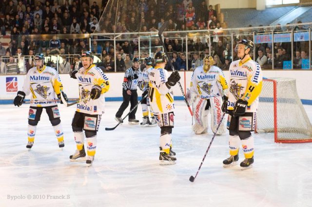 Photo hockey match Angers  - Rouen le 10/04/2010