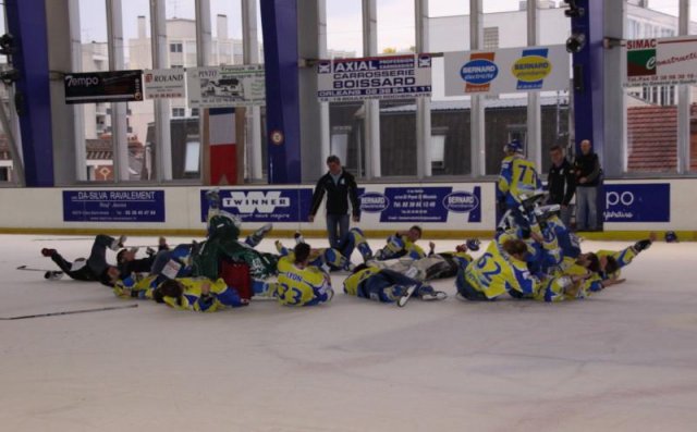Photo hockey match Toulon - Metz le 11/04/2010