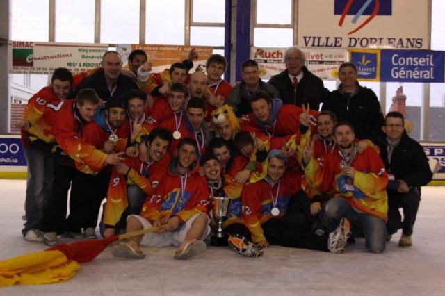 Photo hockey match Toulon - Metz le 11/04/2010