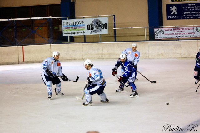 Photo hockey match Reims - Montpellier  le 10/04/2010