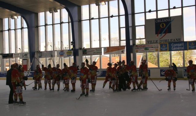 Photo hockey match Orléans - Belfort  le 11/04/2010