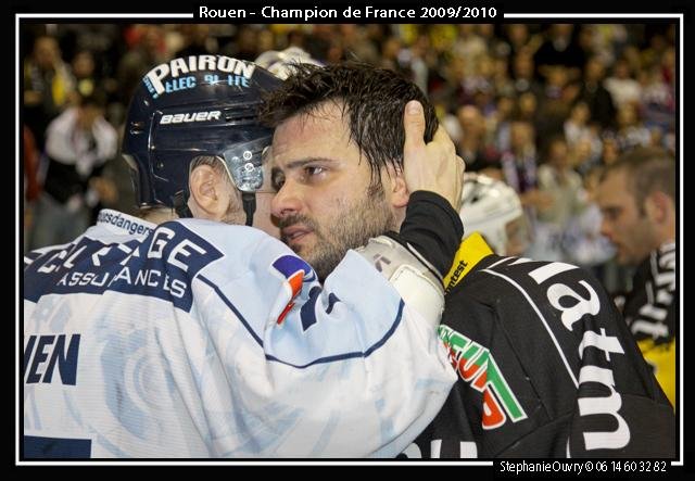 Photo hockey match Rouen - Angers  le 13/04/2010