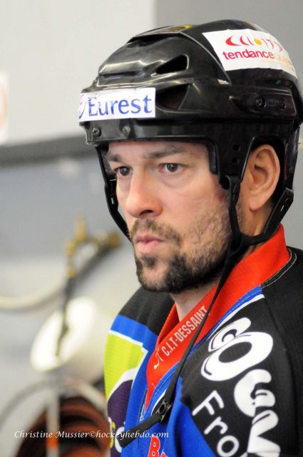 Photo hockey match Caen  - Brest  le 24/04/2010