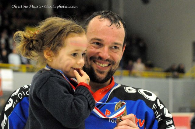 Photo hockey match Caen  - Brest  le 24/04/2010