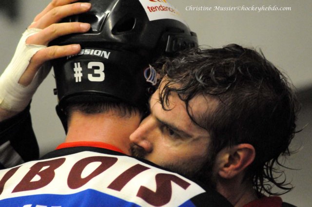 Photo hockey match Caen  - Brest  le 24/04/2010
