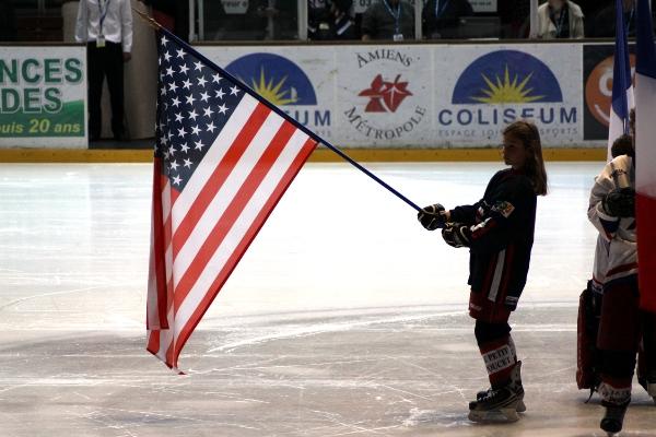 Hockey : France - USA / Une bonne mise en jambes — Reportage