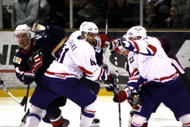 Photo hockey reportage Hockey : France - USA / Une bonne mise en jambes