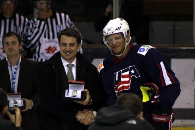 Photo hockey reportage Hockey : France - USA / Une bonne mise en jambes