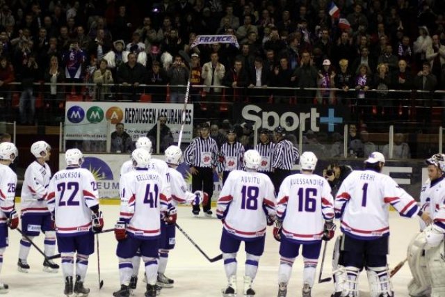 Photo hockey reportage Hockey : France - USA / Une bonne mise en jambes