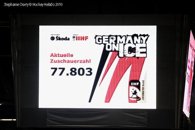 Photo hockey reportage Hockey Mondial 10 : 77 803 !!