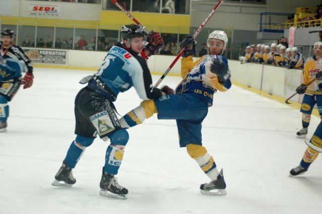 Photo hockey match Caen  - Chamonix  le 08/03/2008