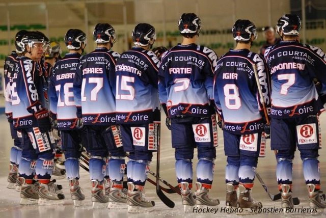 Photo hockey match Angers  - Tours  le 16/09/2008