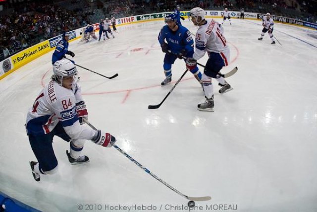 Photo hockey reportage Hockey Mondial 10: La France bat l'Italie