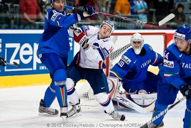Photo hockey reportage Hockey Mondial 10: La France bat l'Italie
