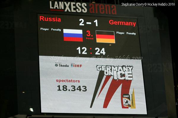 Hockey Mondial 10 : Les Russes sont bien là — Reportage