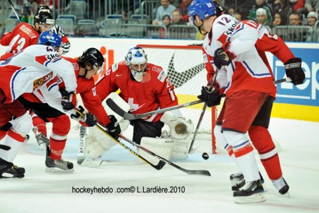 Photo hockey reportage Hockey mondial 10: La Suisse invaincue