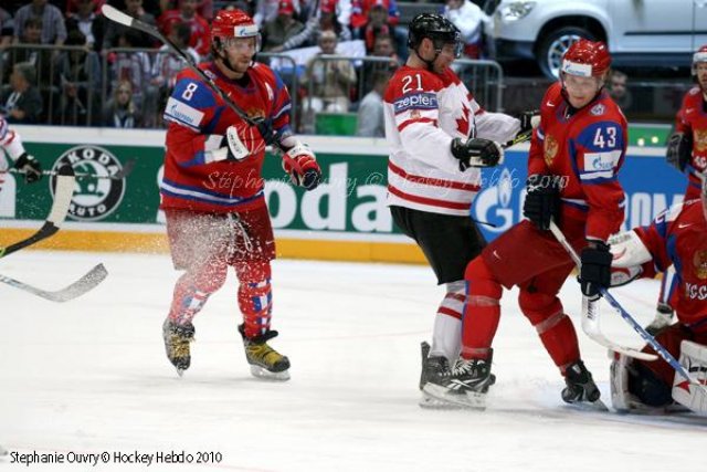 Photo hockey reportage Hockey Mondial 10: La Russie facile