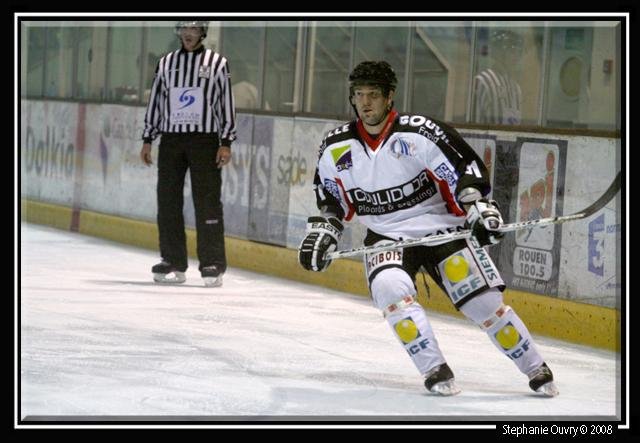 Photo hockey match Rouen - Caen  le 16/09/2008