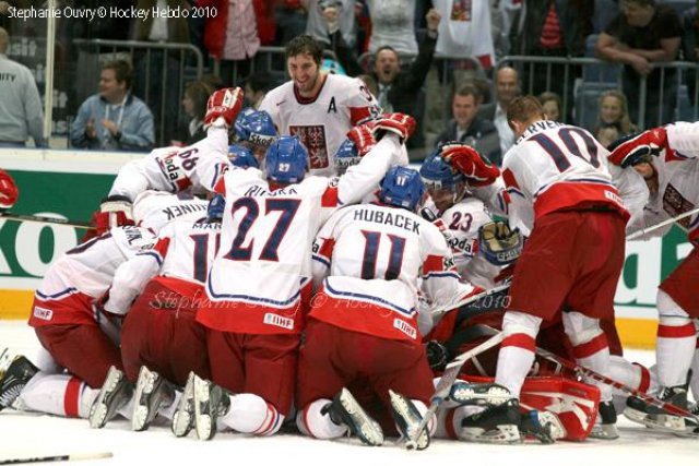 Photo hockey reportage Hockey mondial 10: Les Tchèques en finale