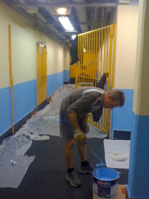 Photo hockey reportage LM : Rouen, les travaux, acte III